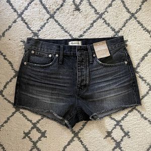 NWT Madewell Relaxed 100% Cotton Denim Short